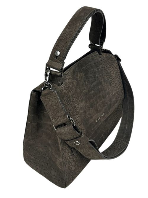 borsa donna sveva media stampa cocco marrone Orciani | BT2006-COCCO NABUKT. MORO